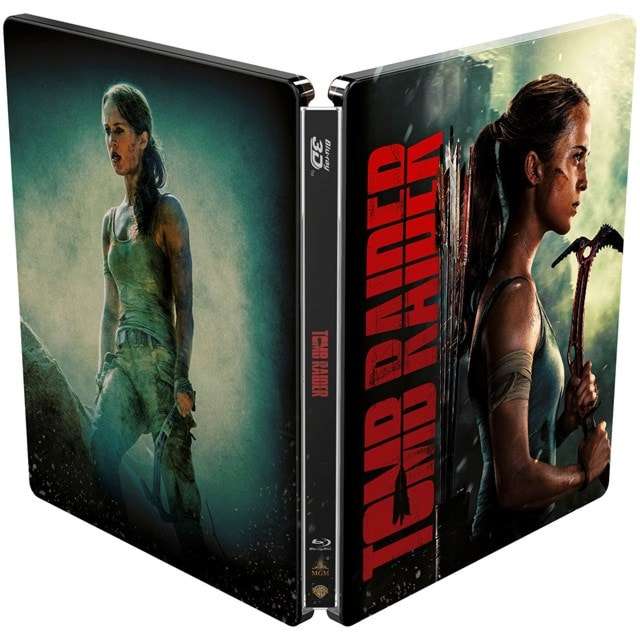 Tomb Raider (2018) - 3D Blu-Ray Steelbook - £8.99 click and collect with code @ HMV
