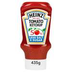 Heinz Tomato Ketchup 50% Less Salt & Sugar 435g - Instore Market Harborough