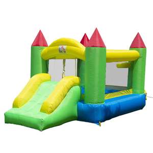HOMCOM Nylon Inflatable Bouncy Castle (300L x 180W x 160H (cm)) £136.47 Delivered @ Aosom