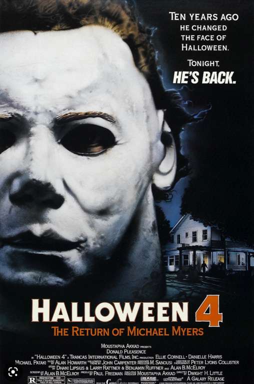 Halloween 4: The Return Of Michael Myers HD £5.99 (To Buy) @ Amazon Prime Video