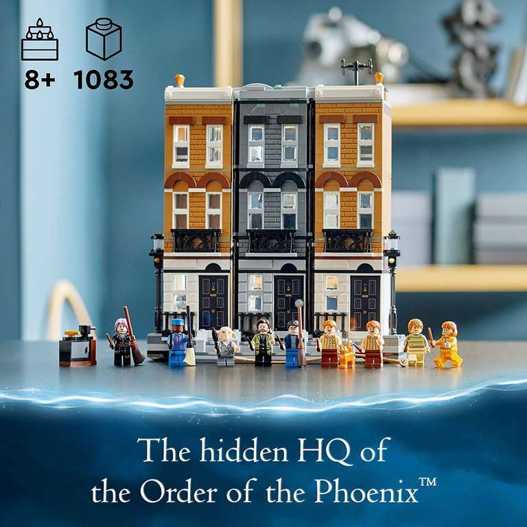 LEGO 76408 Harry Potter 12 Grimmauld Place Model Building Set - £99.99 @ Symths