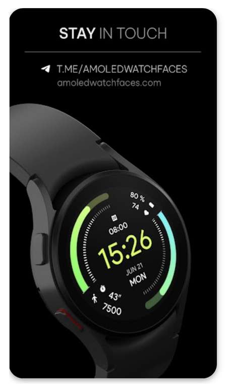 Awf Health Face - WearOS - Currently Free on Google Play