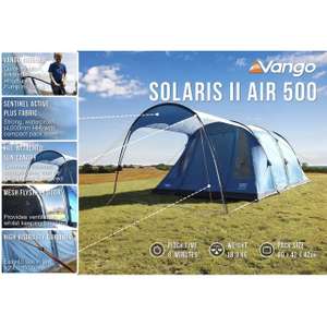 Vango Solaris II 500 AirBeam 5 Person Family Tent - £299.89 @ Costco (Membership Required)