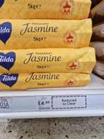 Tilda 5kg Jasmine rice. Instore Dudley