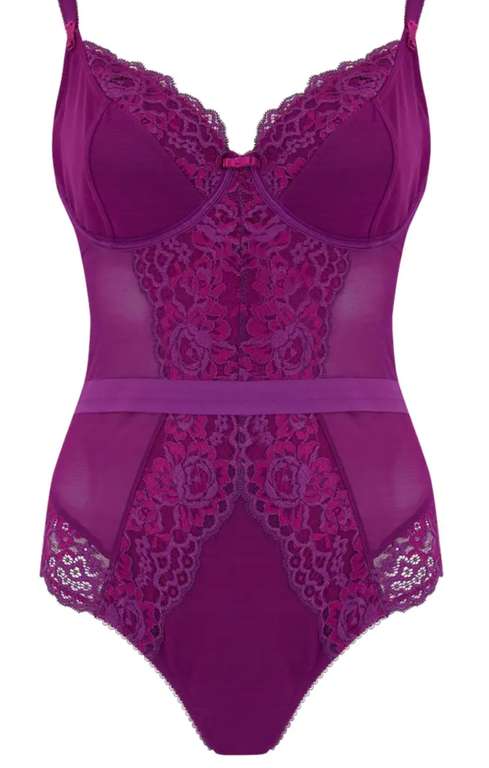 Opulence Full Cup Underwired Body - Magenta