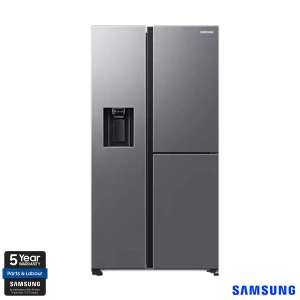 Samsung Series 9 RH68B8830S9/EU Side by Side Fridge Freezer with Food Showcase and SpaceMax, F Rated in Silver