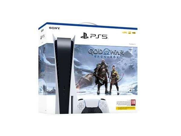 PS5 Console (Disc) + GOW Ragnarok (Digital) - £499.99 / PS5 Disc Console + GOW Ragnarok + Extra Dualsense - £539.98 delivered @ BT Shop