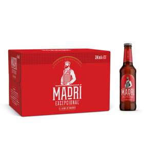 Madrí Excepcional Lager Beer - 24 x 330ml bottles