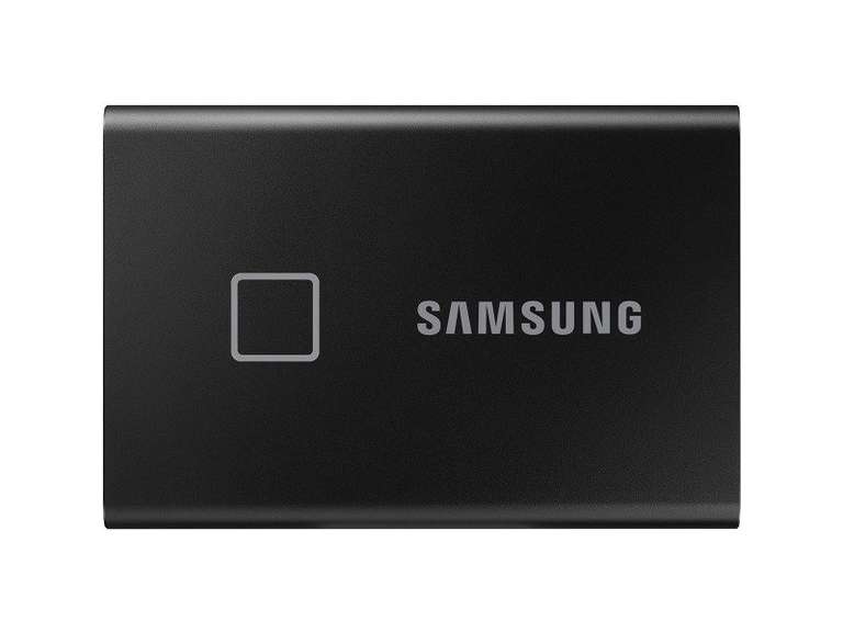 Samsung Portable SSD T7 TOUCH USB 3.2 2TB (Black) - £215.64 (£165.64 with trade-in) @ Ebuyer