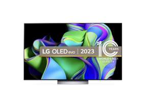 OLED65C34LA LG OLED evo C3 65 inch 4K Smart TV 2023 Via Blue Light Card Discount