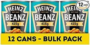 Heinz Beans 12 x 415g Tins Case (Short Dated ) - Middleton