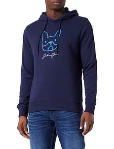 JACK & JONES Men's Jorrally Sweat Hood FST Sweatshirt - Blue - Large (£7.79 with Student Prime)