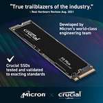 1TB - Crucial P3 Plus PCIe Gen 4 x4 NVMe SSD - 5000MB/s (PS5 Compatible) - £43.79 / 4TB - £192.99 / 2TB - £94.02 / 500GB - £32.28 @ Amazon