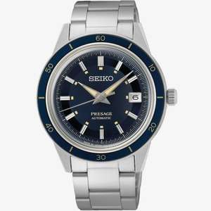 Seiko Mens Presage Style 60's Watch SRPG05J1 £328.95 @ TH Baker