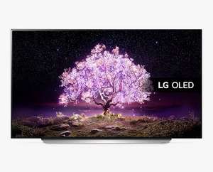 LG OLED55C14LB OLED HDR 4K Ultra HD Smart TV, 55 inch with Freeview Play/Freesat HD & Dolby Atmos, Black