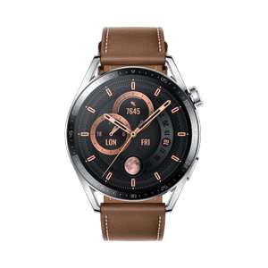 HUAWEI WATCH GT 3 Classic Brown Leather Smart Watch 46mm with code