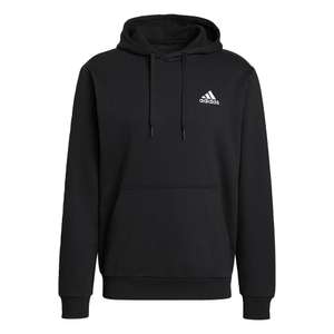 adidas Men's Essentials Fleece Hooded Sweatshirt, L