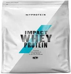 MyProtein Impact Whey Protein Powder Chocolate Brownie Flavour 2.5kg £31.19 / £28.07 with Subscribe & Save @ Amazon