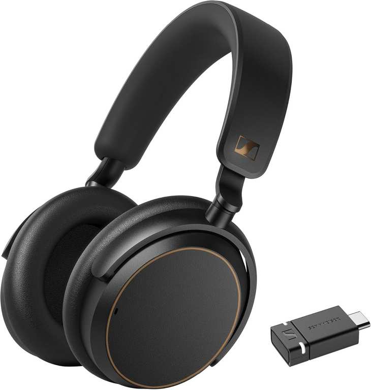 Sennheiser ACCENTUM Wireless Special Edition Headphones + BTD 600 Bluetooth Dongle 50-Hour Battery (Certified Refurb) With 20% off