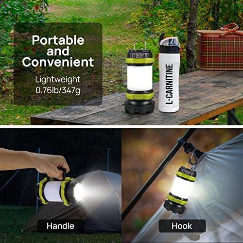 Linkind Rechargeable Camping Lantern, Waterproof LED Torch with 6 Modes, 3600mAh Power Bank £9.90 Dispatched from Amazon Sold by LINKIND-EU