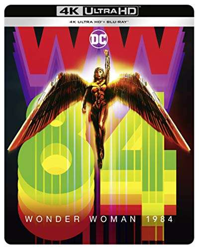 Wonder Woman 1984 [Amazon Exclusive Steelbook] [4k Ultra-HD] [2020] [Blu-ray] [Region Free] - £9.81 @ Amazon