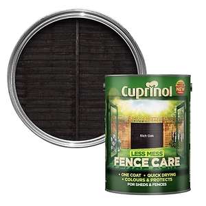 Cuprinol Less Mess Fence paint 5L - Various Colours £11 each - 3 for 2 (Free collection) @ B&Q