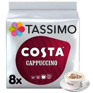 Tassimo Costa Cappuccino x8 £3 Co-op Allestree, Derby