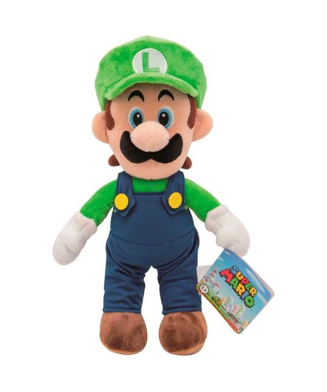 Nintendo 30cm Super Mario soft Plush toy / Luigi & Yoshi soft plush toy - price each, Free click & Collect