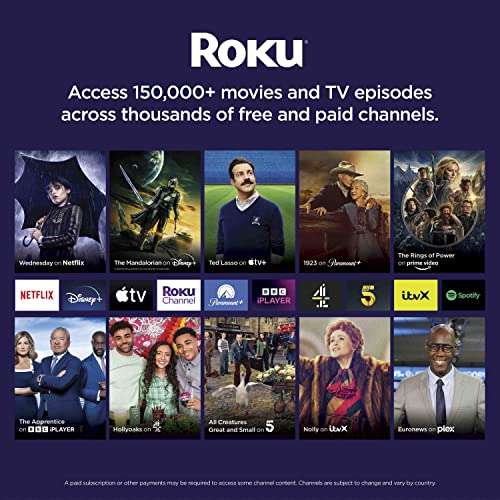Roku Streambar | HD/4K/HDR Streaming Media Player and Soundbar, Black - £58.99 @ Amazon