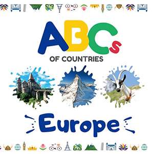 ABCs of Countries: Europe: An ABC alphabet picture book for kids Kindle Edition