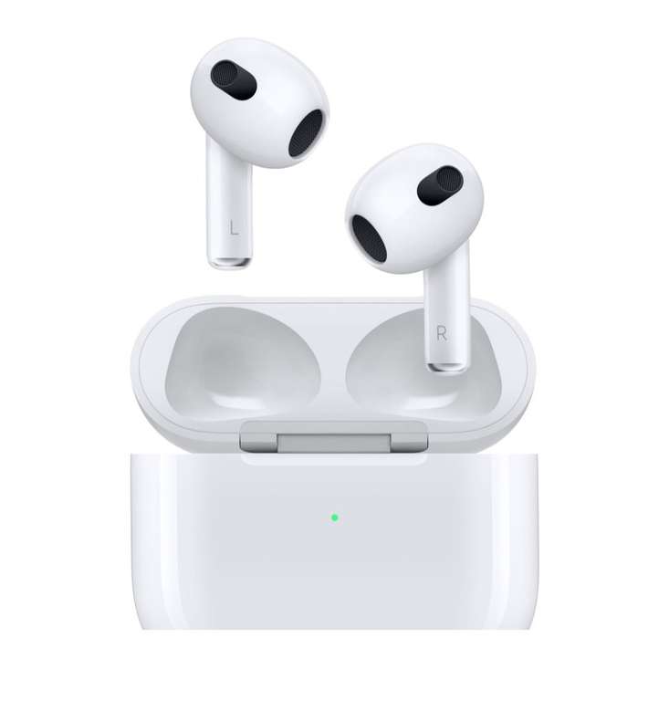 Apple AirPods with Lightning Charging Case (3rd Generation) 2022 + 6 Months Apple Music Free for New Subs £159 @ John Lewis