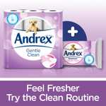 Andrex Gentle Clean Toilet Tissue 24 Rolls (£9.02 w/ 5% S&S)