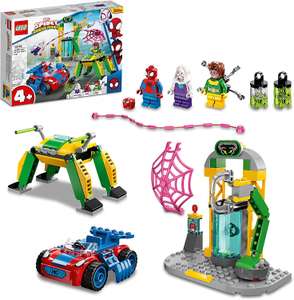 LEGO Marvel 10783 Spider-Man at Doc Ock’s Lab Set with Mech - £16.99 @ Amazon