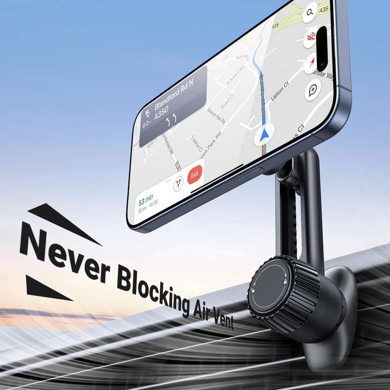 UGREEN Car Phone Mount Compatible with MagSafe (with voucher) @ UGREEN GROUP LIMITED UK / FBA