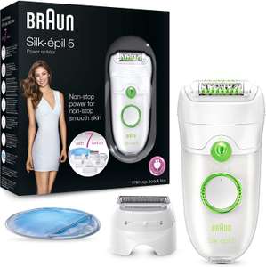 Braun Silk-epil 5 5780 Power Epilator for Hair Removal With 7 Extras Including Shaver Head and Trimmer Cap £33.99 @ Amazon