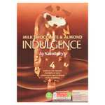 ON OFFER - Sainsbury's Indulgence Ice Cream: Chocolate 4x110ml & also Extra Indulgence Chocolate 3x90ml Lollies !!!