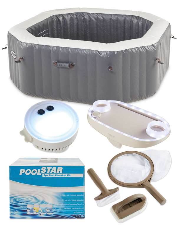 Inflatable Hot Tub And Accessories £16495 £995 Delivery Aldi Hotukdeals