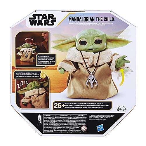 Star Wars The Child Animatronic Edition AKA Baby Yoda with Over 25 Sound and Motion Combinations £37.99 @ Amazon