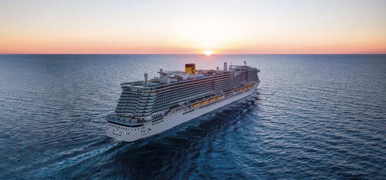 7 Night Med Cruise - With Drinks Inc | 2 Adults | Inside Cabin | All Inc | Costa Smeralda | 12 Nov 2026 | Savona to Las Palmas | W/Code