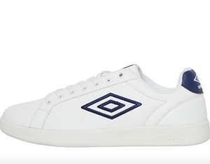 Umbro Mens Classic Cup Perf II Trainers White/Navy, Sizes 8/9/10