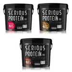 Serious Protein Various Flavours - 4kg (133 Servings) - £23.79 Delivered Using Code Stack @ eBay / bodybuildingwarehouse