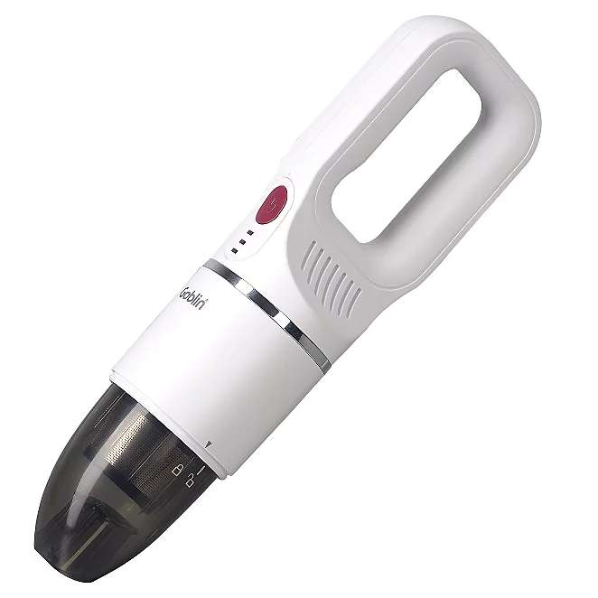 Goblin GHV102W-20 NEW 7.2v Mini Handheld Cordless Vacuum Cleaner 0.1L White - Sold by Direct Vacuums