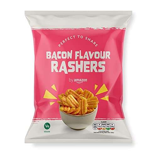 by Amazon Bacon Rashers Snacks, 150g
