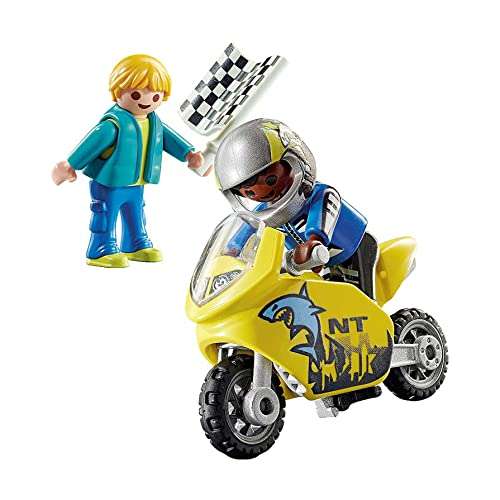 Playmobil 70380 Special Plus Boys with Motorcycle - £3.99 @ Amazon