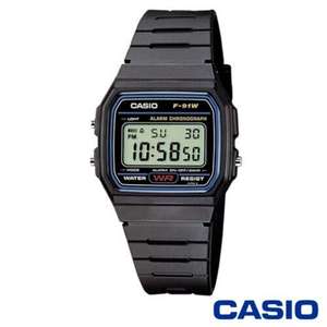Original Casio Class Digital Watch with Resin Strap in Black - sold by dreamliner11