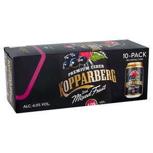 Koppaberg Mixed Fruit Cider 10 Cans 4% - Redhill , Express Store