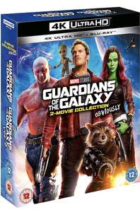Marvel Studios Guardians of the Galaxy/Guardians of the Galaxy Vol. 2 Doublepack 4k UHD [Blu-ray] [Region Free] - £24.73 @ Amazon