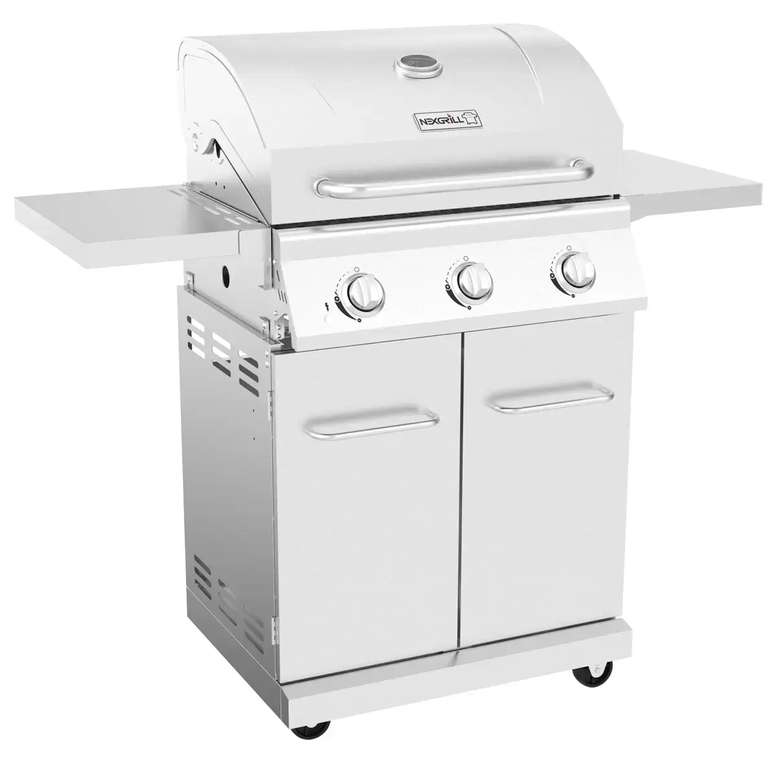 Nexgrill 3 Burner Stainless Steel Gas Barbecue + Cover £249.99 @ Costco