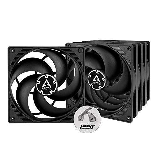 ARCTIC P14 PWM PST (5 Pack) - 140 mm Case Fan with PWM (PST), Pressure-optimised, Computer, Fan Speed: 200-1700 RPM £29.99 @ Amazon