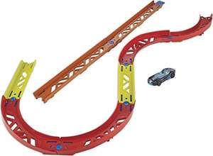 Hot Wheels Track Builder Pack Assorted Curve Parts Connecting Sets Ages 4 and Older, GLC88